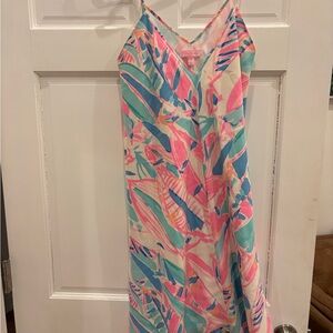 Lilly Pulitzer Pink and Blue Kids One Piece